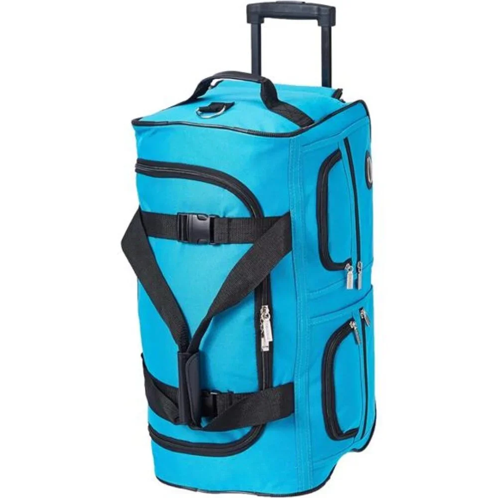 Large Duffle Bag Travel Bag Extra Large Wheels Heavy Duty Zipper Carry On Bag
